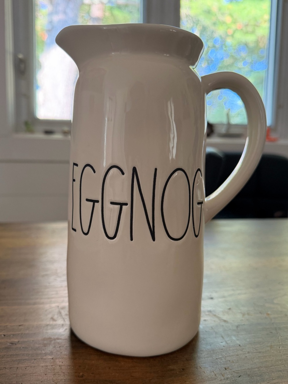 Rae Dunn EGGNOG pitcher